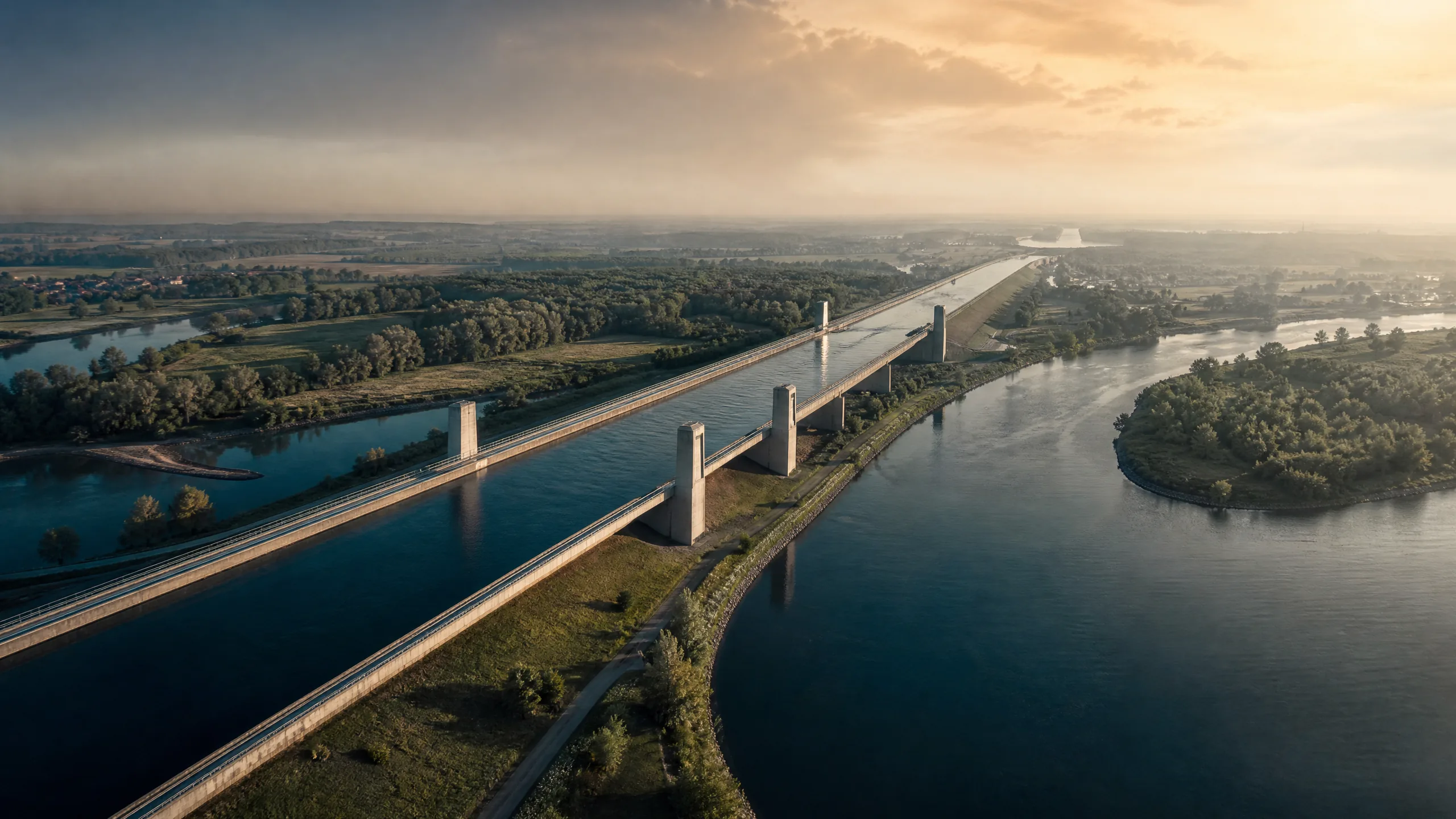 Mitteldeutschland – Wasserstraßenkreuz Magdeburg